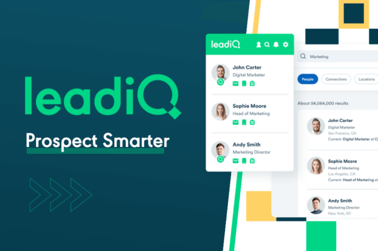 LeadIQ – Smarter Prospecting & Lead Generation for Sales Teams